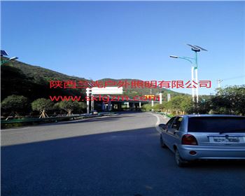 甘肅市電路燈項目案例-咸陽旬陽縣	