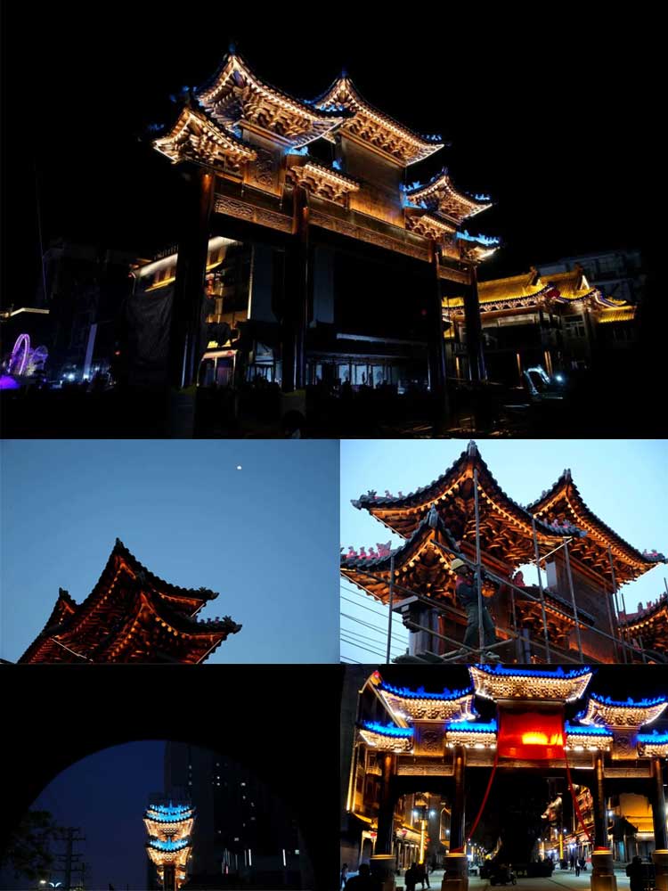 陜西蘭光戶外照明有限公司運城盬街亮化工程 陜西蘭光戶外照明有限公司運城盬街亮化工程