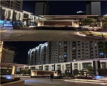 辰宮地產(chǎn)辰宮雙河灣亮化設(shè)計施工項目